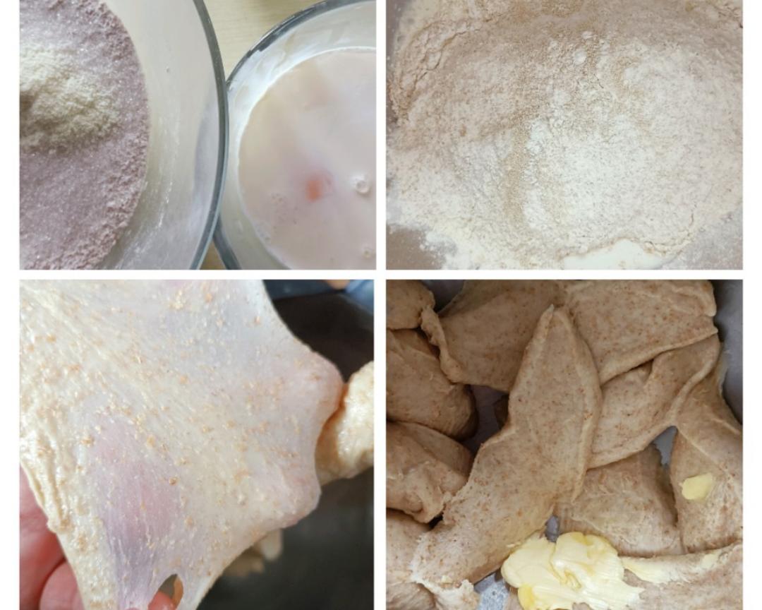 纯奶手撕吐司的做法 步骤1