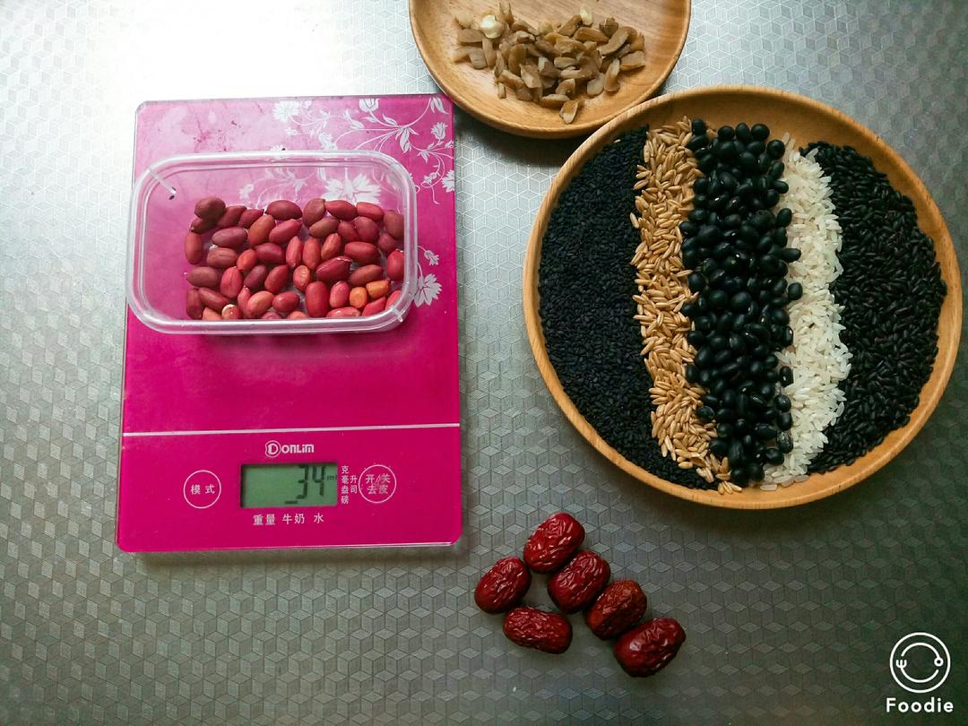 滋养黑芝麻米糊