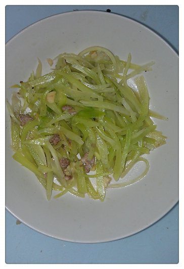 凉拌莴笋丝