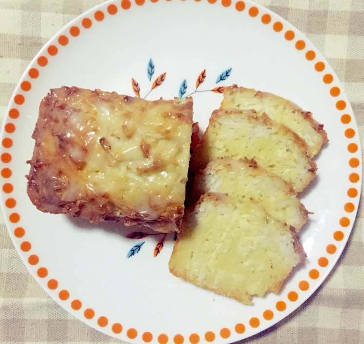 椰子乳酪磅蛋糕