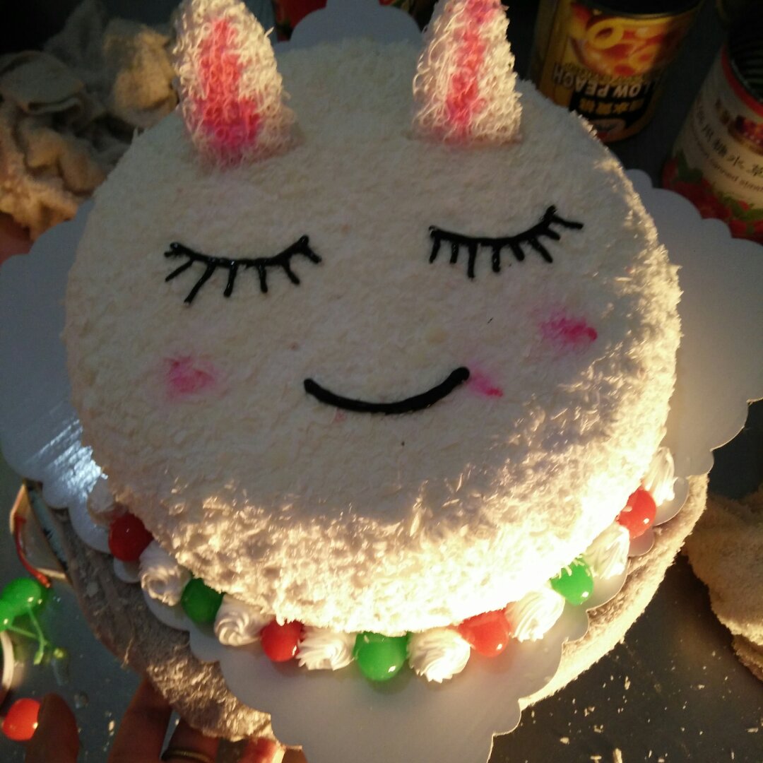 小兔生日蛋糕