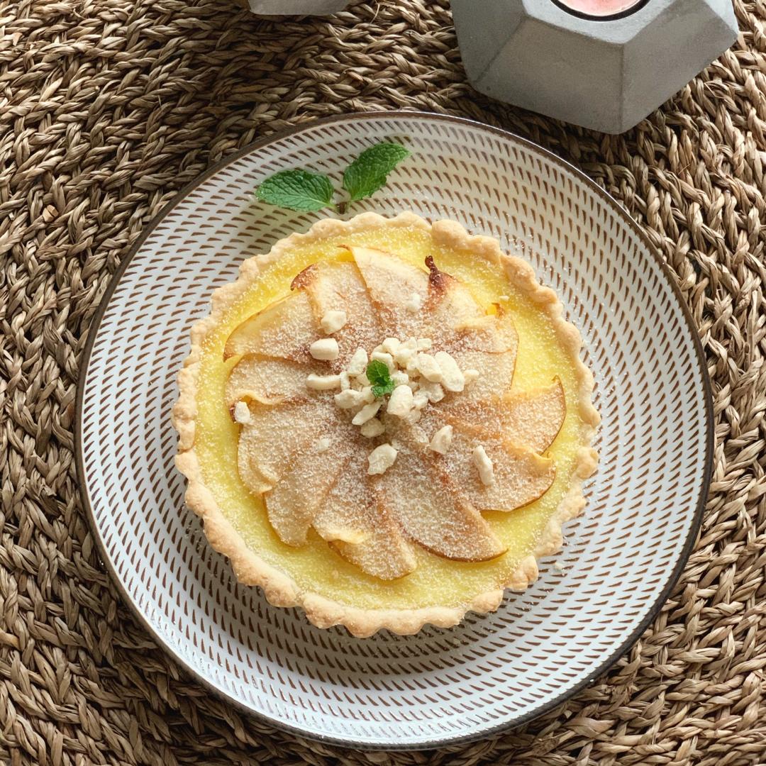 好吃到飞起🔥爆浆蓝莓奶油奶酪派