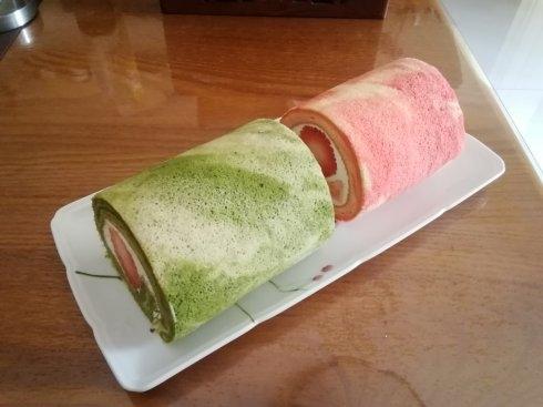 快手毛巾底蛋糕卷的做法