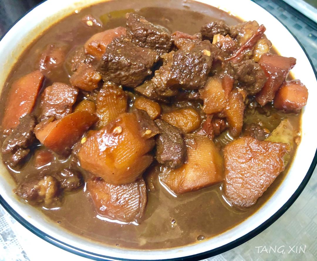 红烧牛肉土豆 （独家秘制）