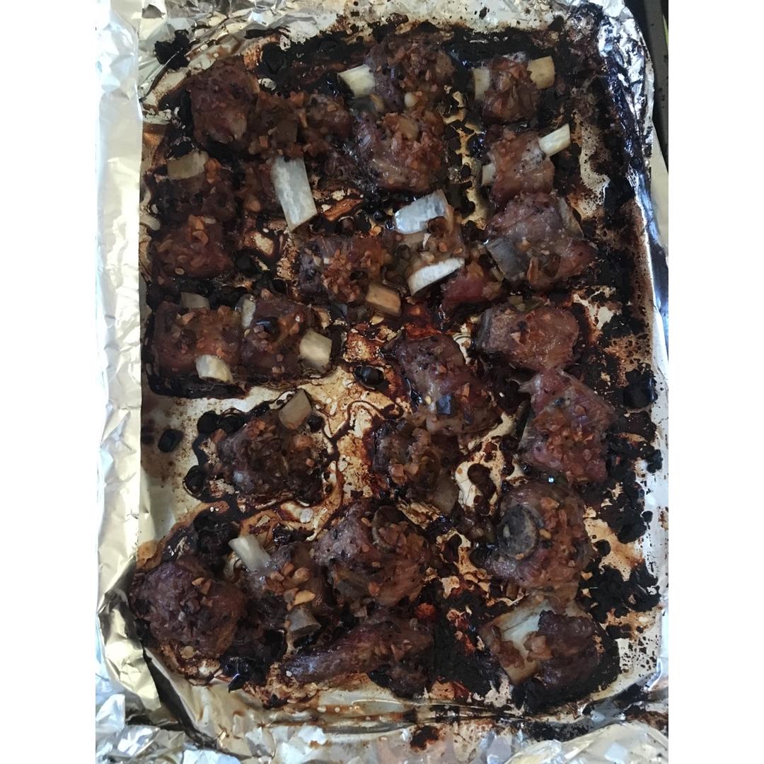 香到骨头里的蒜香排骨（烤箱）