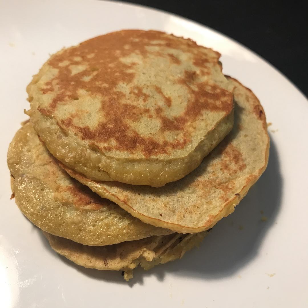无面粉无油无糖健康Pancake