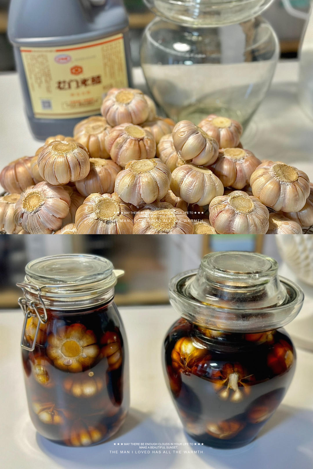 妈妈做的腌糖蒜
