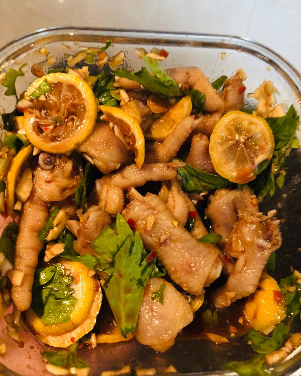 超好吃的🍋酸辣凤爪