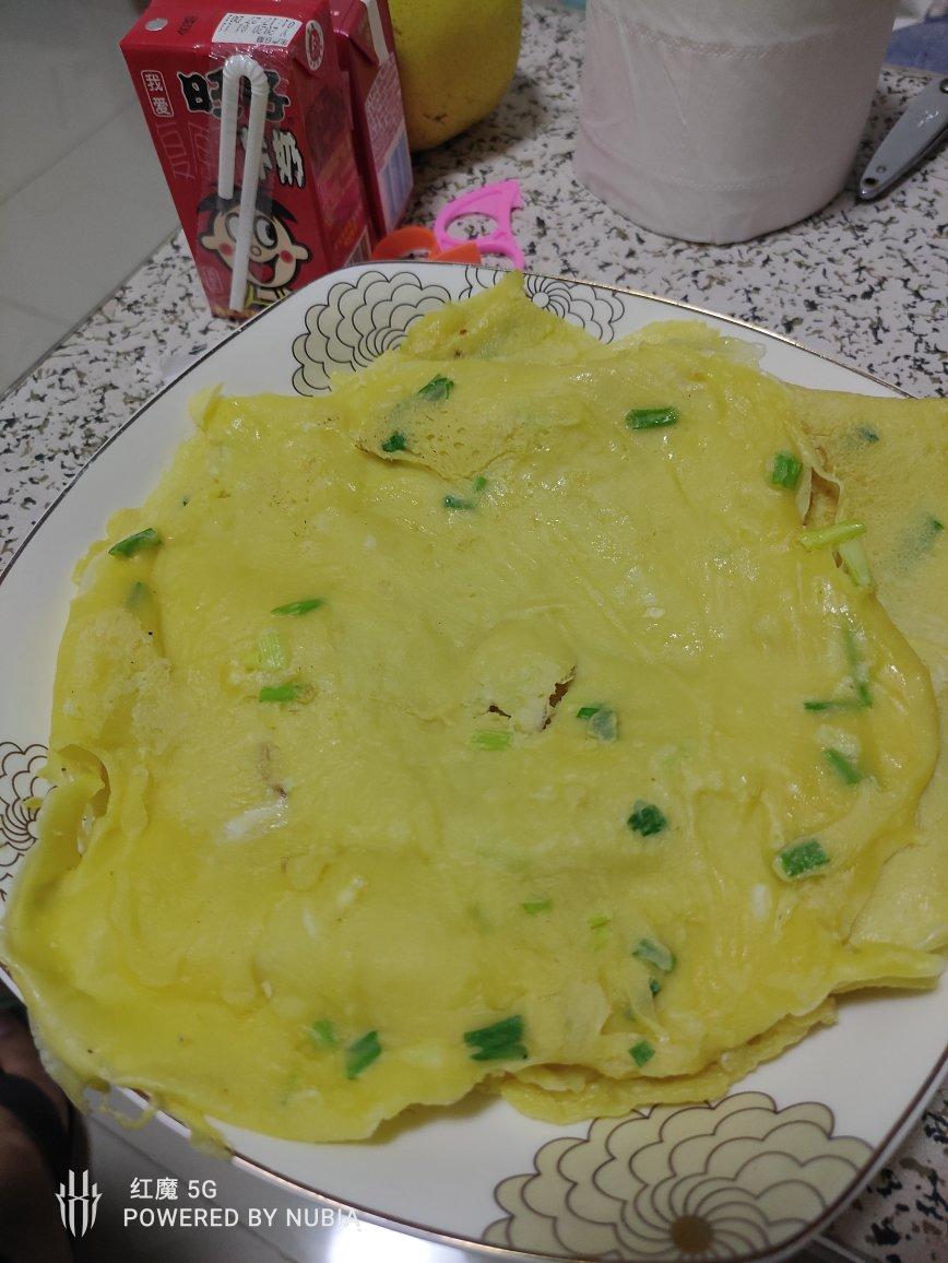 葱花鸡蛋饼