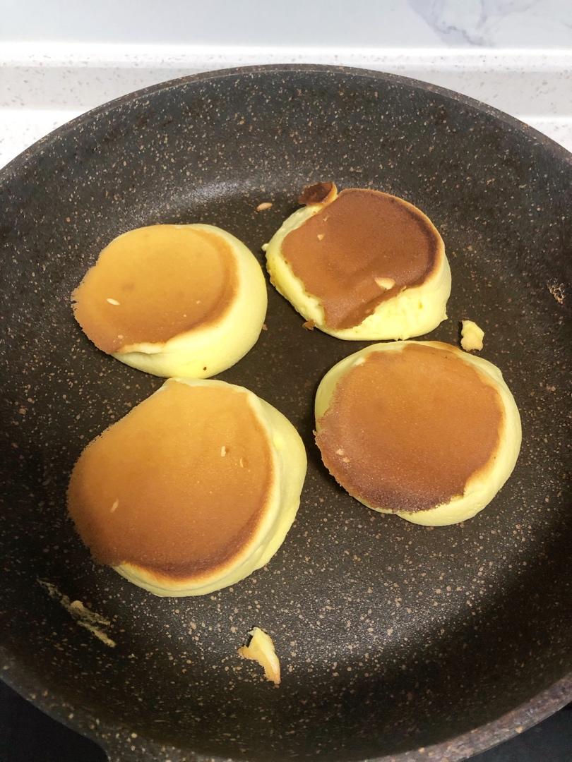 原味无油日式舒芙蕾厚松饼