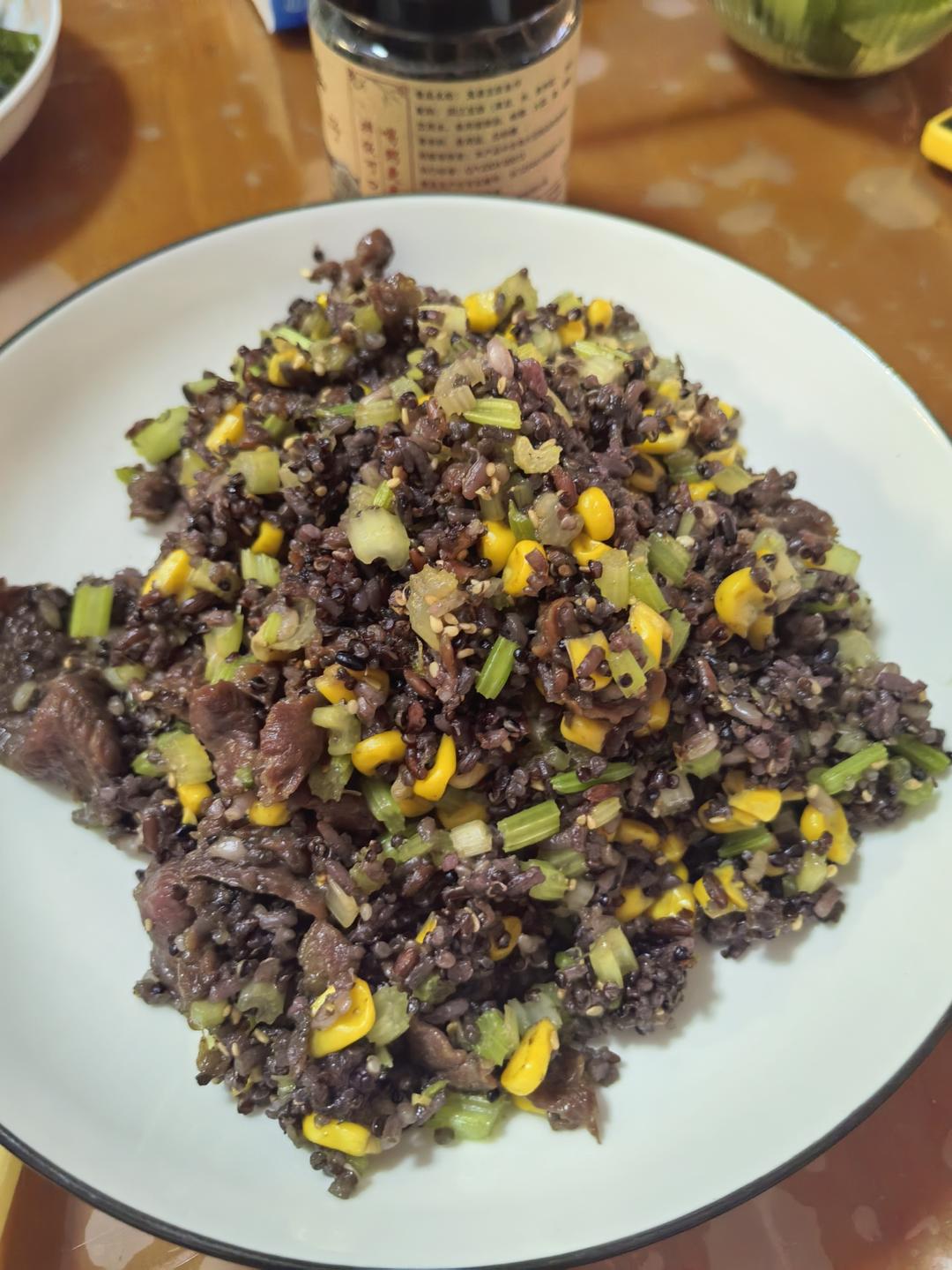 香芹牛肉炒饭