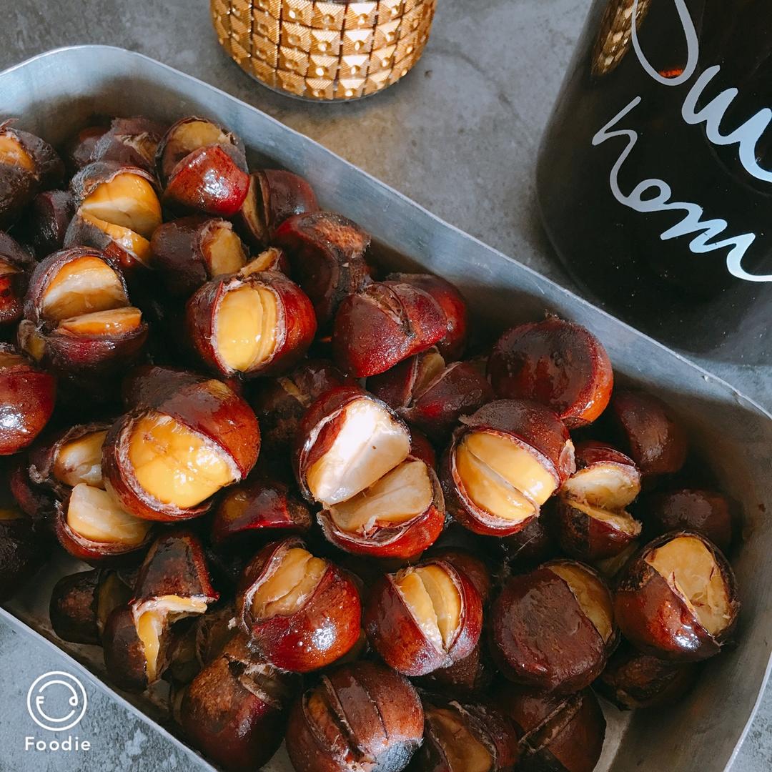 糖烤栗子（清甜版的烤箱“糖炒板栗”）