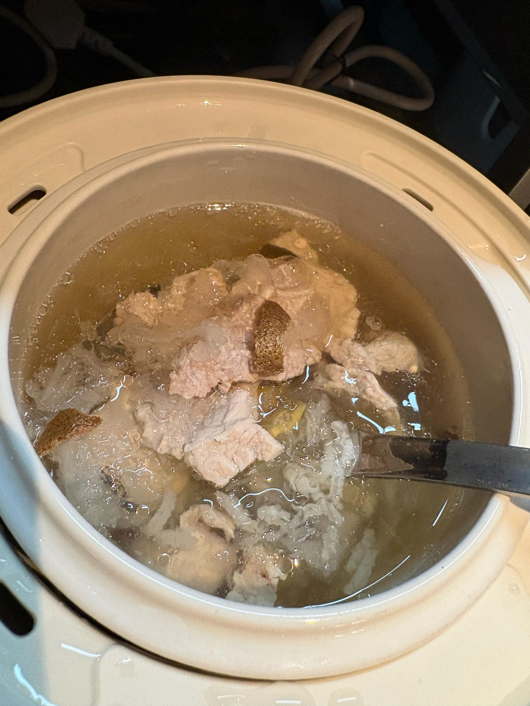 燕窩瘦肉陳皮湯