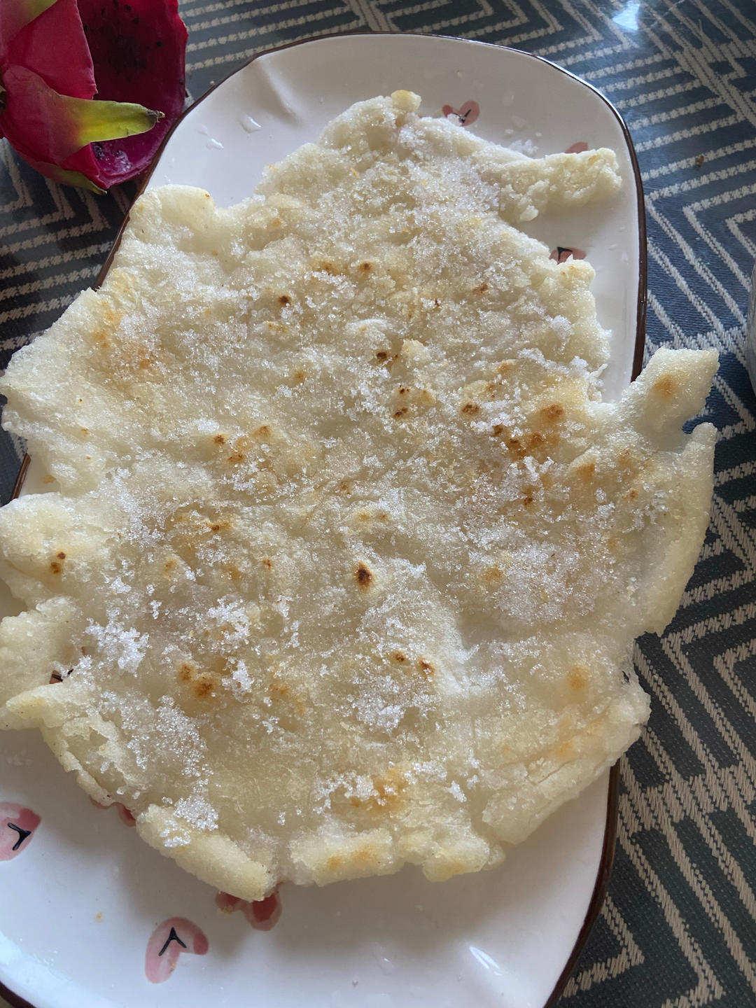菜鸟也会的糯米粉煎饼