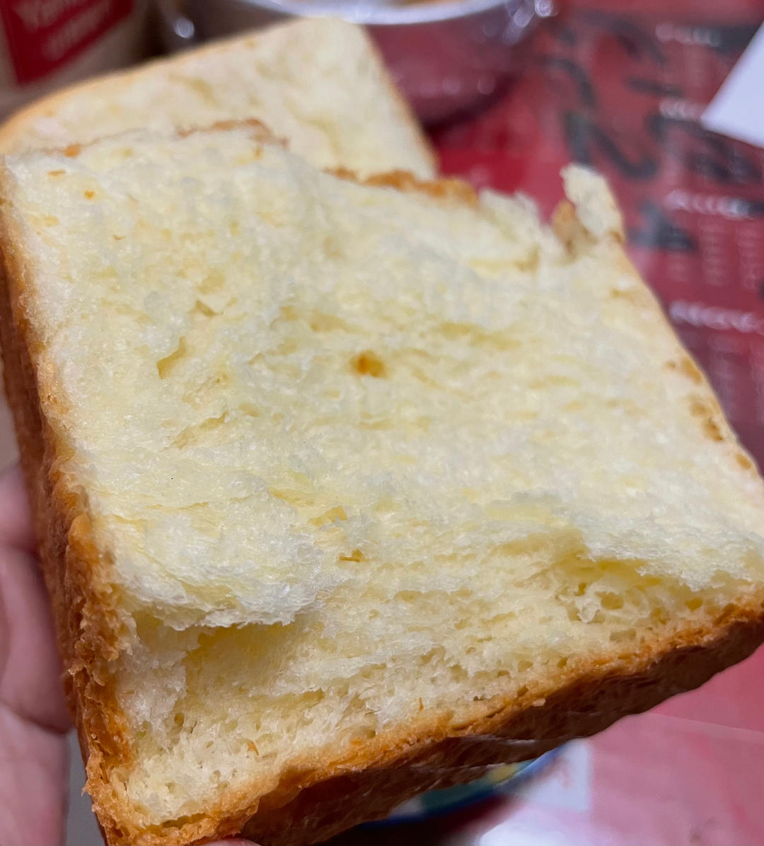 云朵全麦北海道吐司（附详细手工揉面教程）