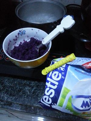 紫薯奶昔的做法 步骤3