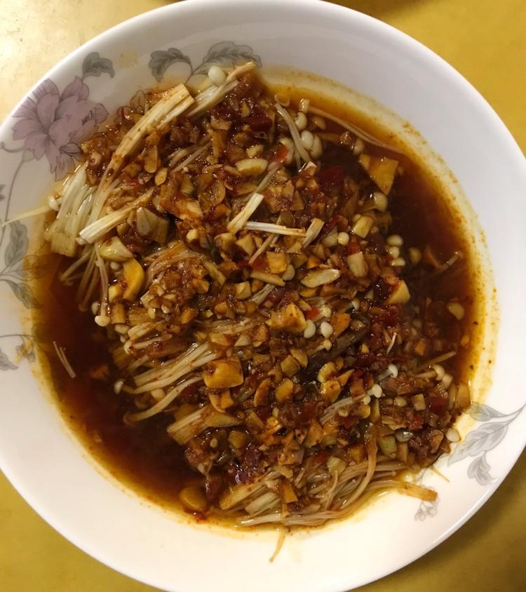 蒜蓉金针菇