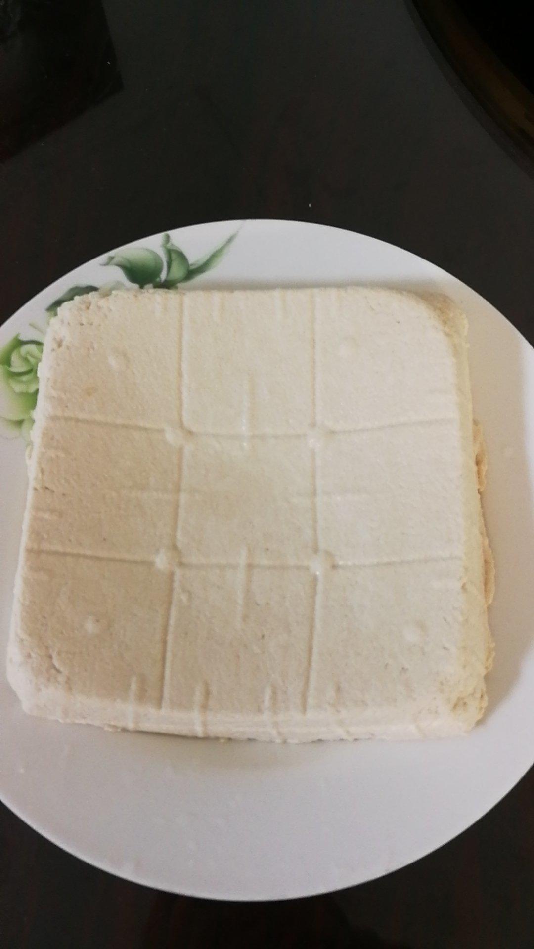 自制豆腐（白醋点豆腐）