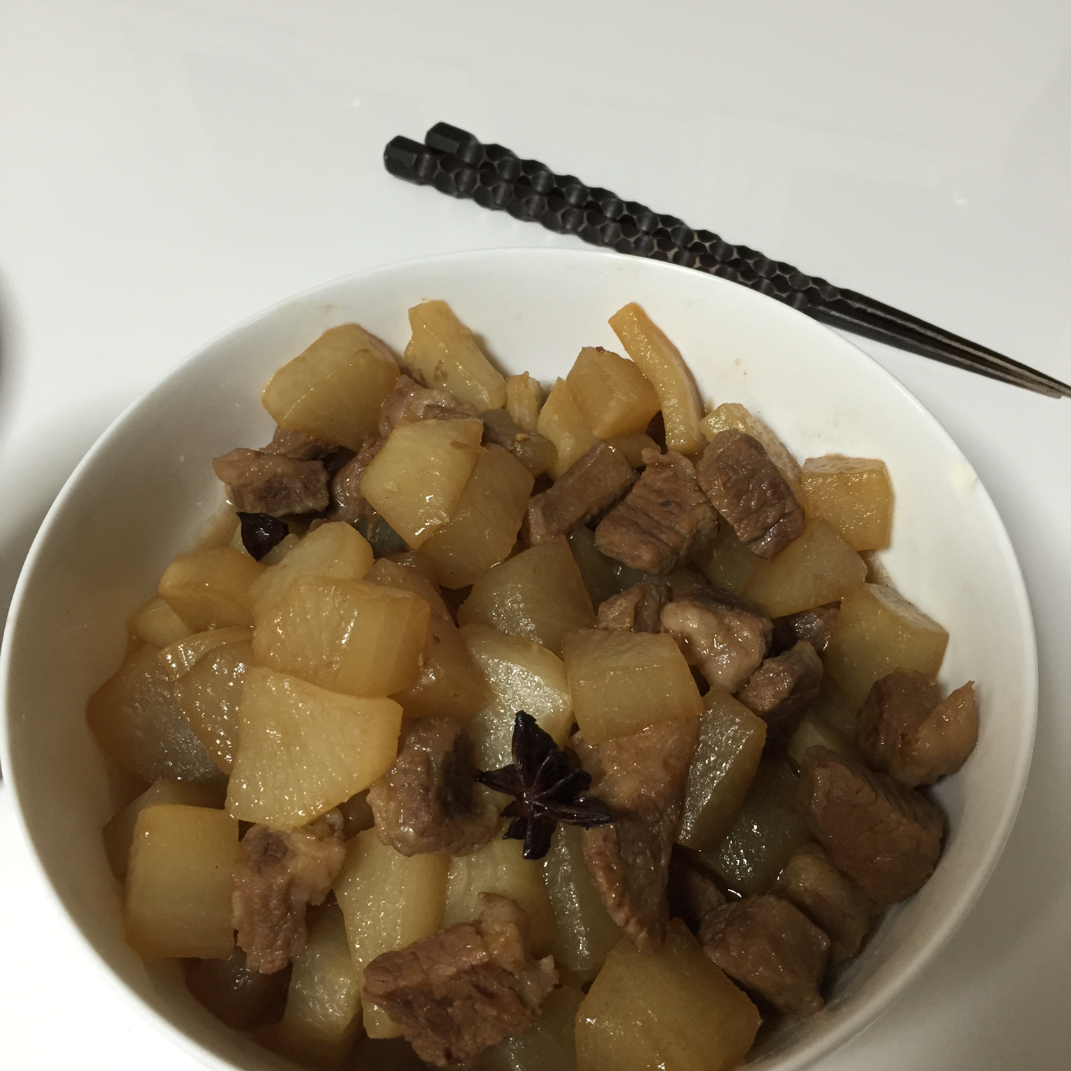 萝卜炖牛肉
