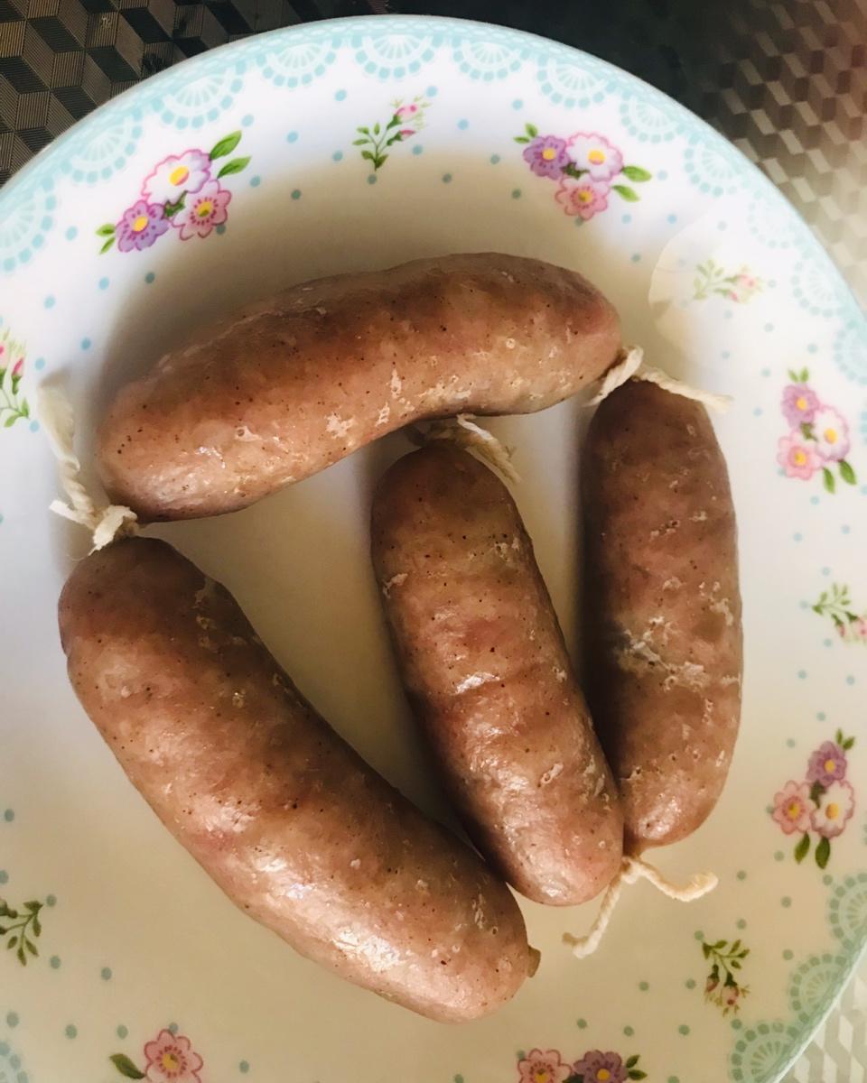 自制脆皮小香肠