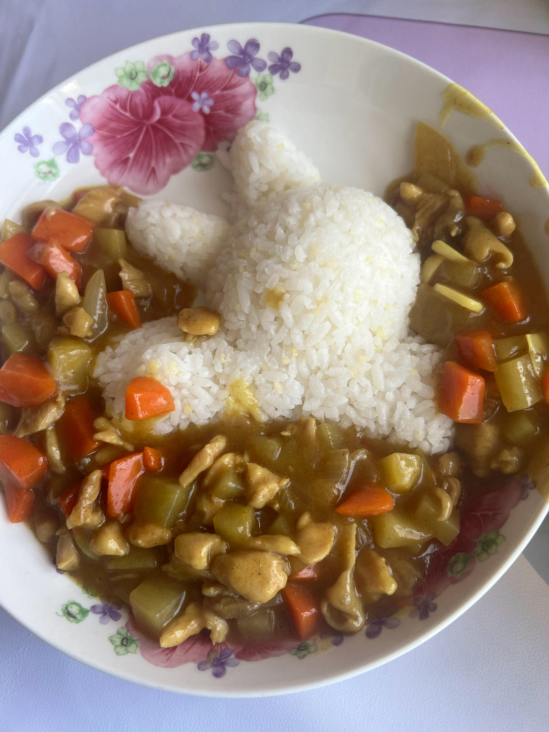 快手咖喱鸡肉饭