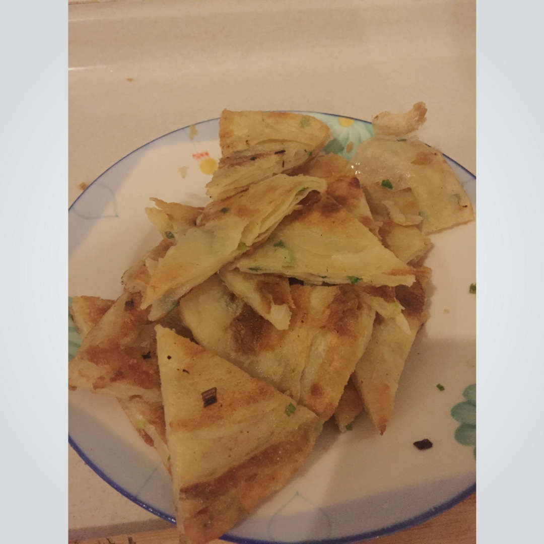 自制葱油饼