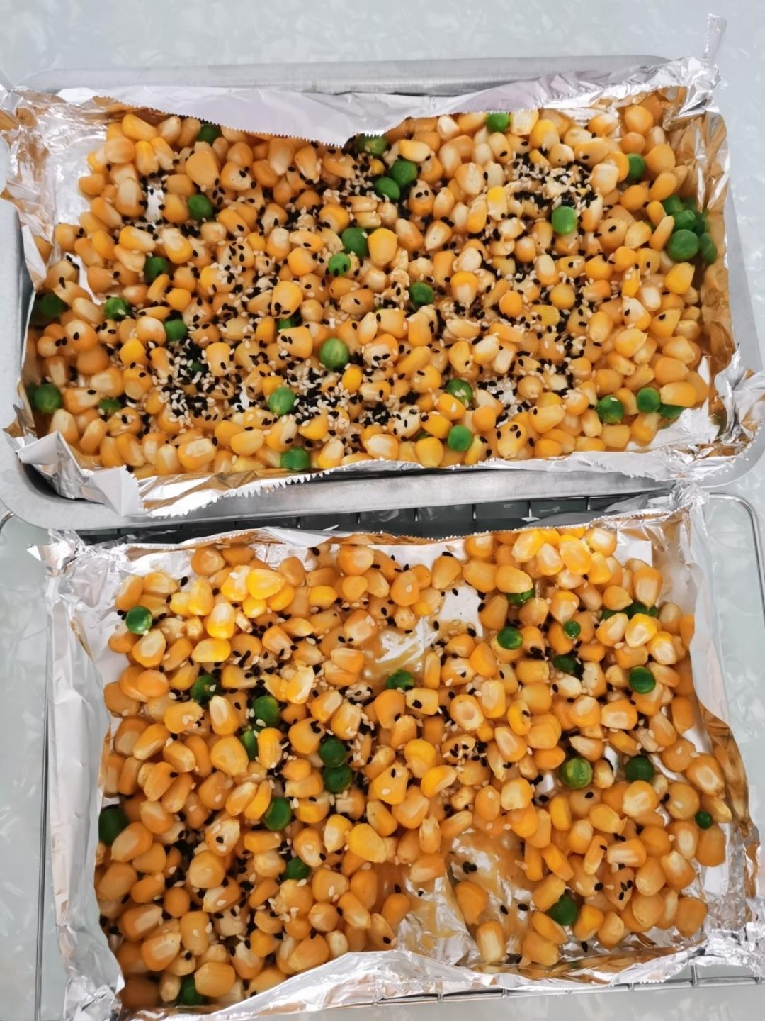 自制烧烤味的玉米粒|老少皆宜的快手零食/下酒菜