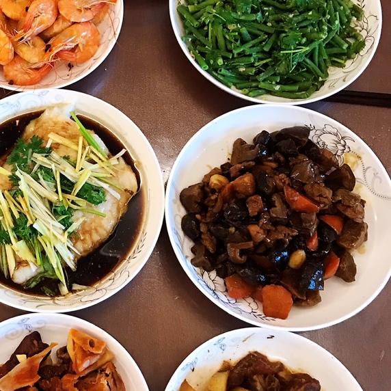 香菇炖鸡腿肉