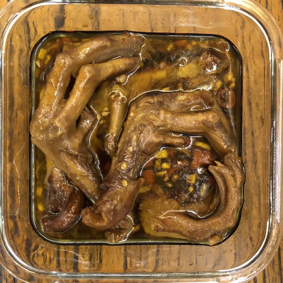 卤鸭掌不好吃你打我