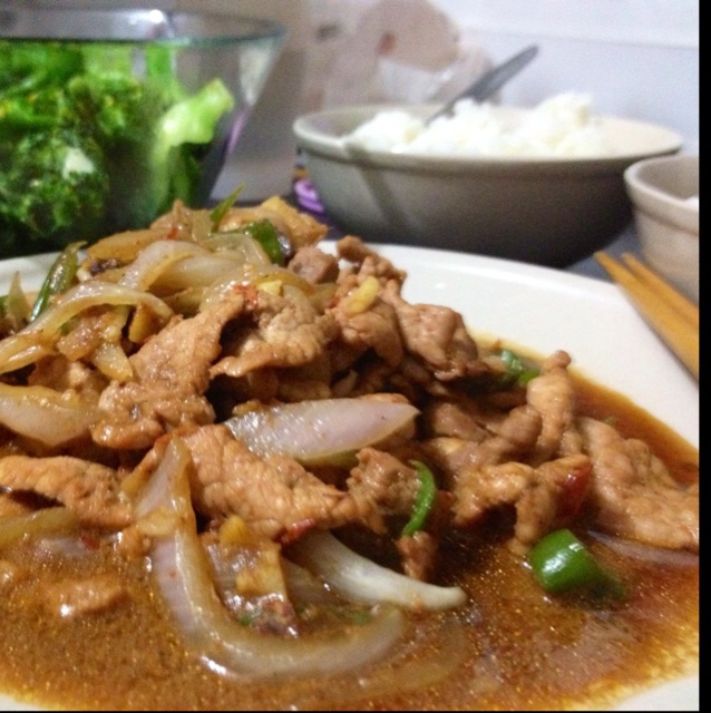 黑椒洋葱炒肉