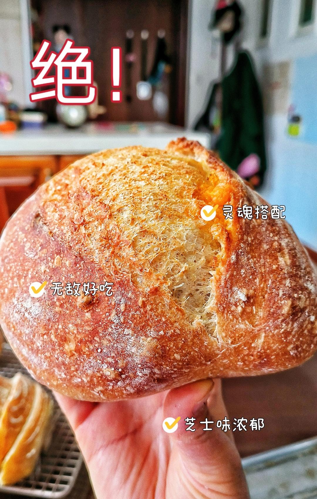 瑞典奥斯汀厨师机试机之天然酵母种乡村面包