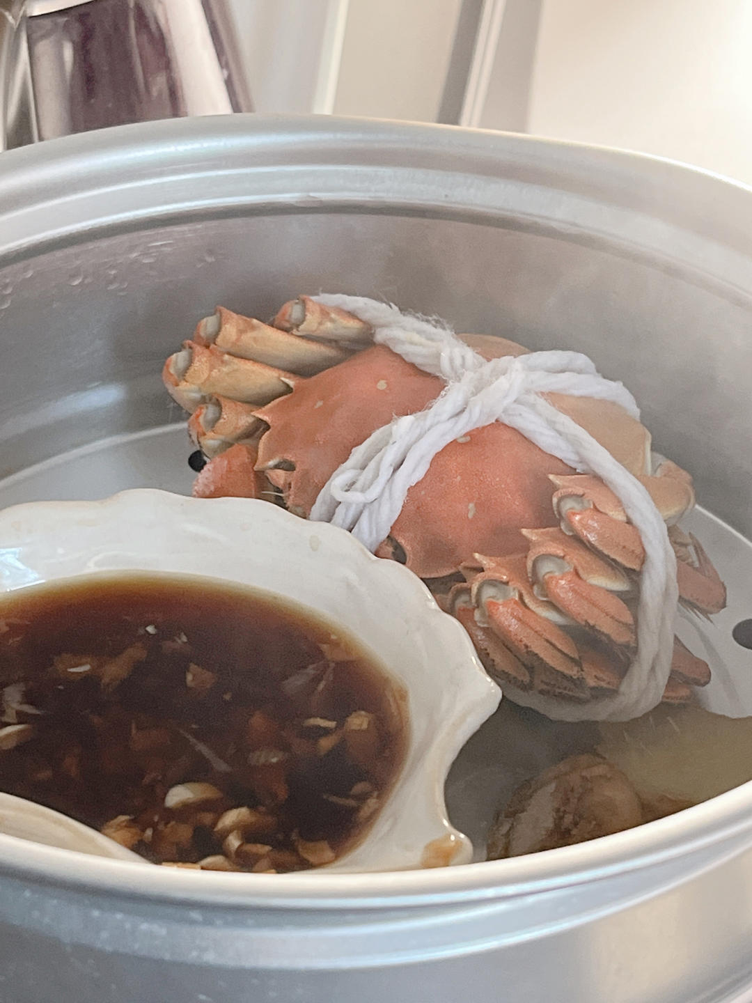 清蒸大闸蟹（秘制蘸酱）