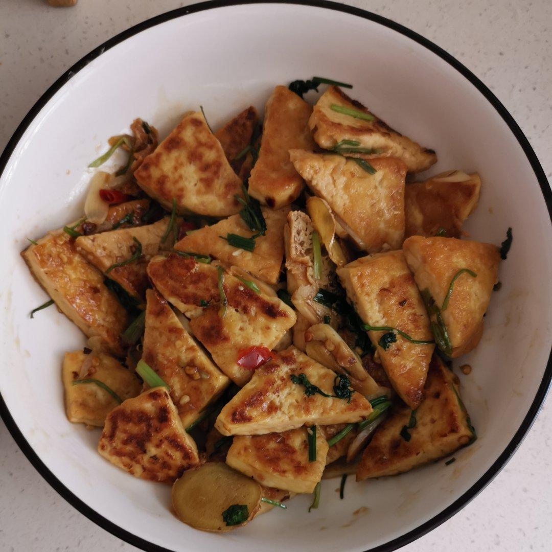 香煎豆腐超级下饭的豆腐做法