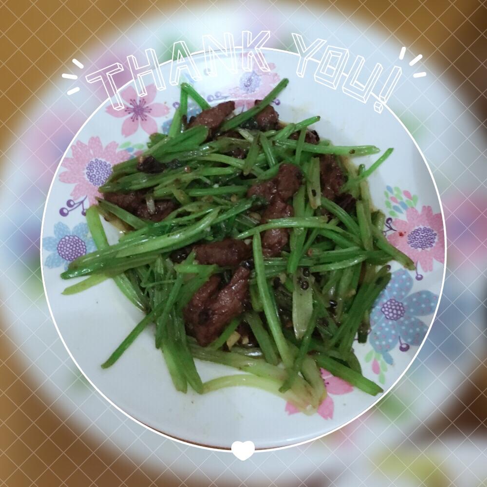 芹菜炒牛肉