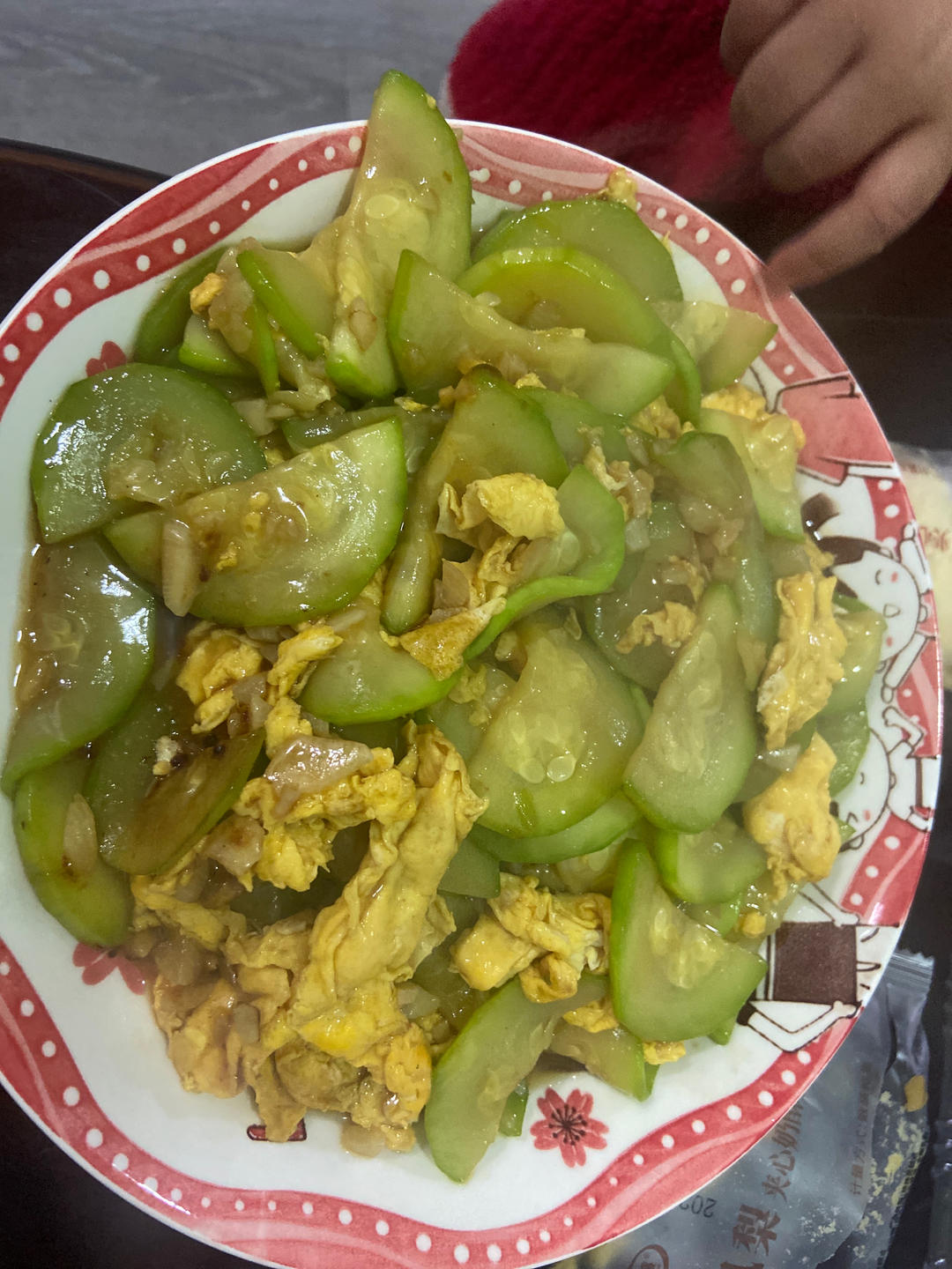 清香的西葫芦炒鸡蛋