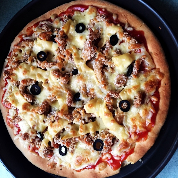 金枪鱼火腿pizza