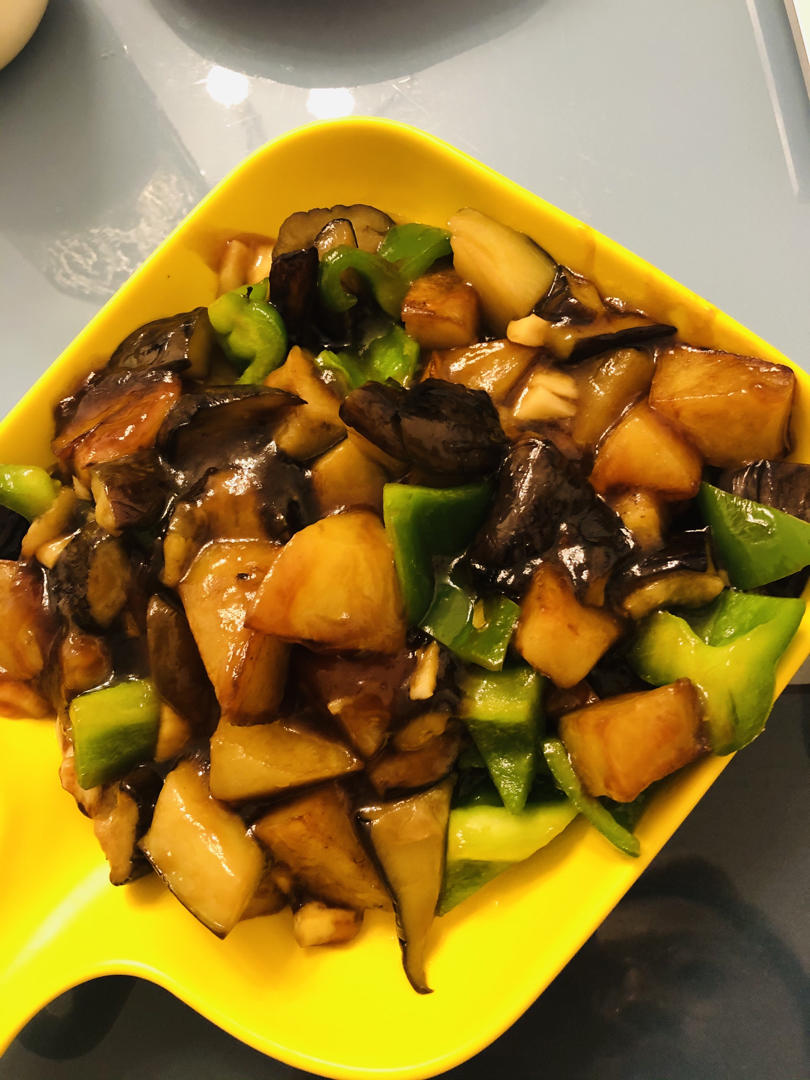 极简少油地三鲜