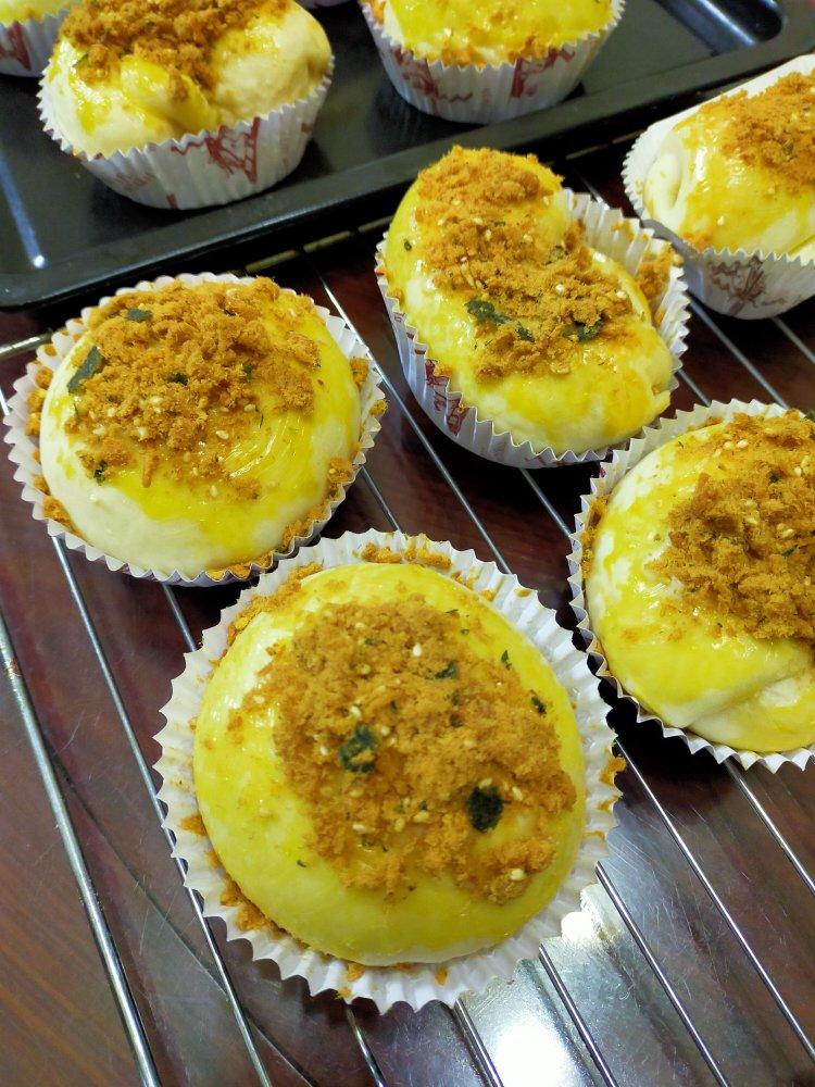 65度汤种松松面包（消耗肉松）