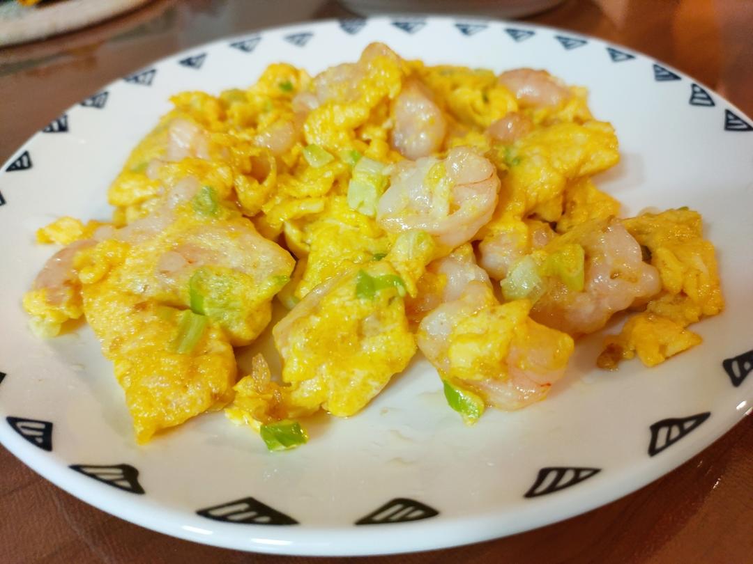 虾仁滑蛋