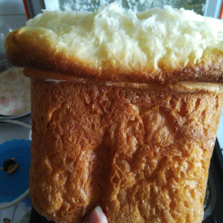 超级好吃的原味面包（面包机版）