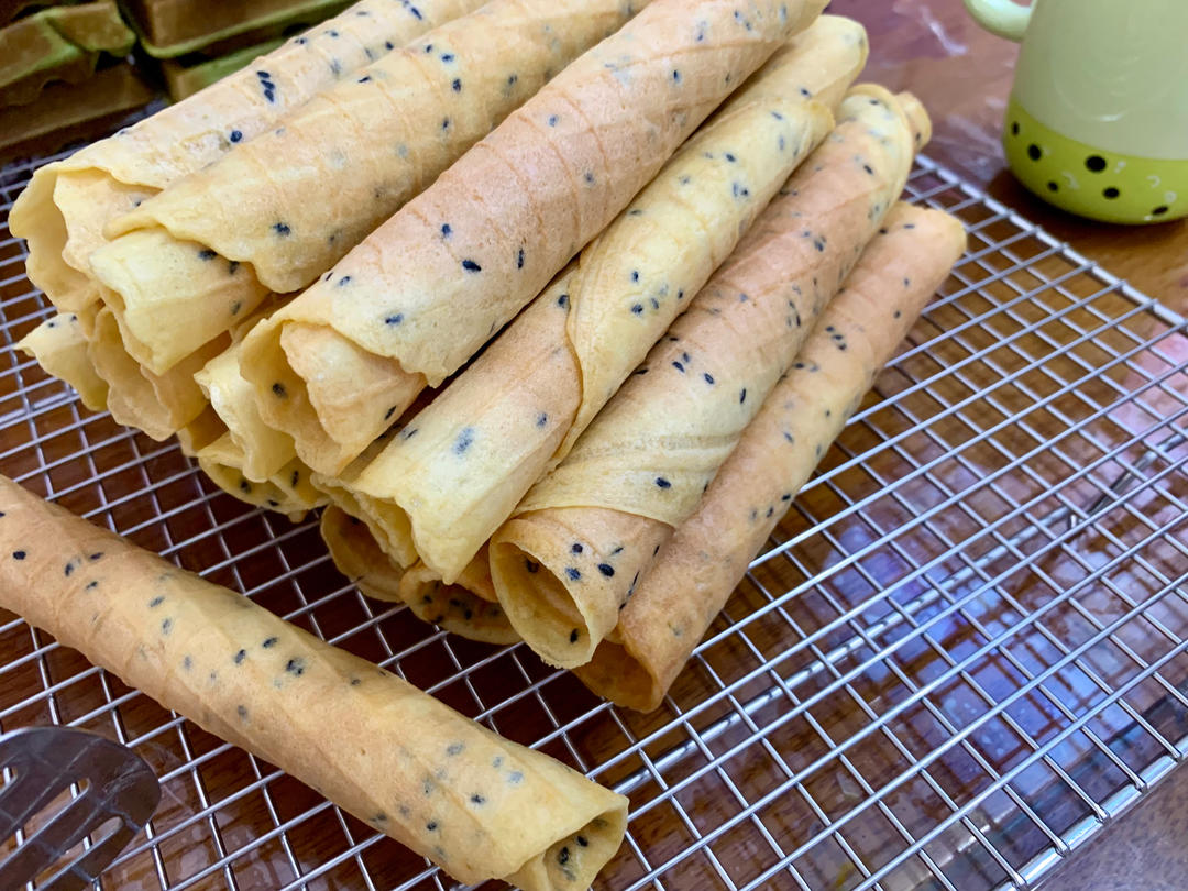 椰子油香酥蛋卷