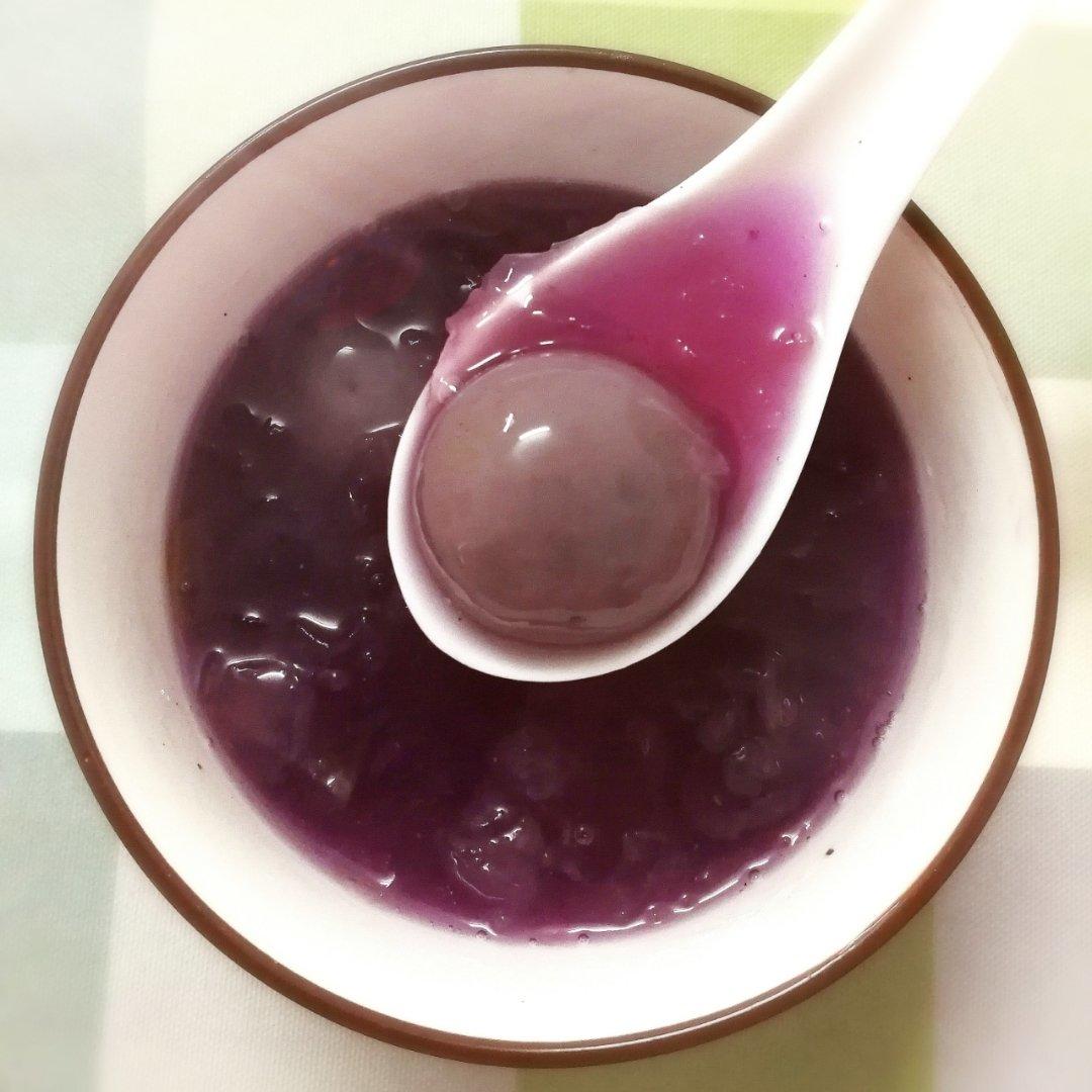 紫薯银耳羹