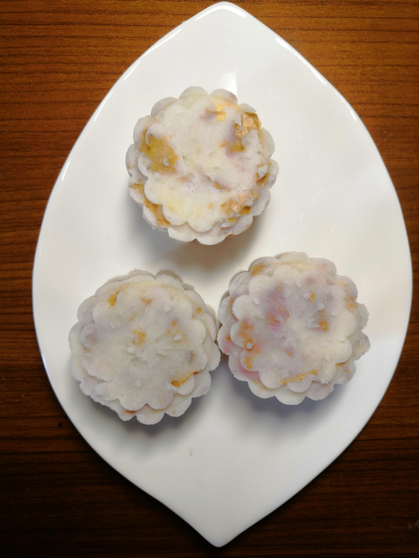 🌸樱花版—山药糕的做法