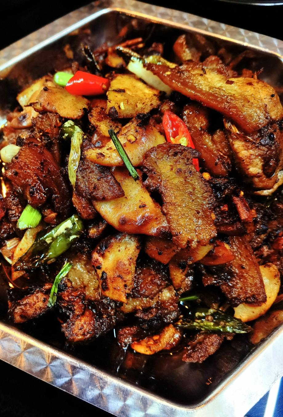 锅盔回锅肉的做法