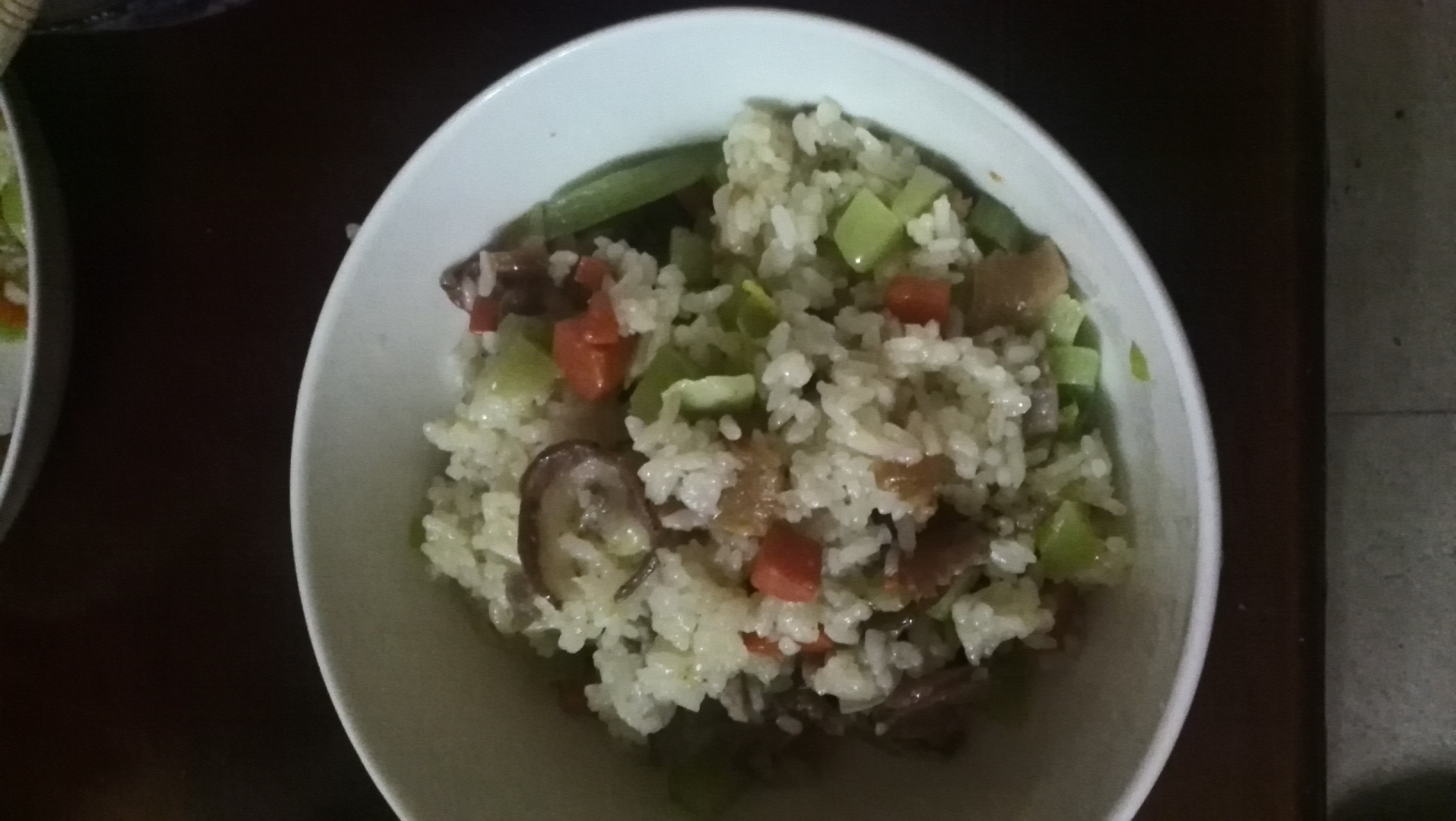 猪油咸肉菜饭