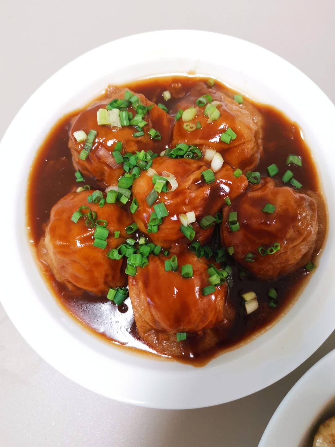 超超超超超好吃的上海家常菜：油面筋包肉