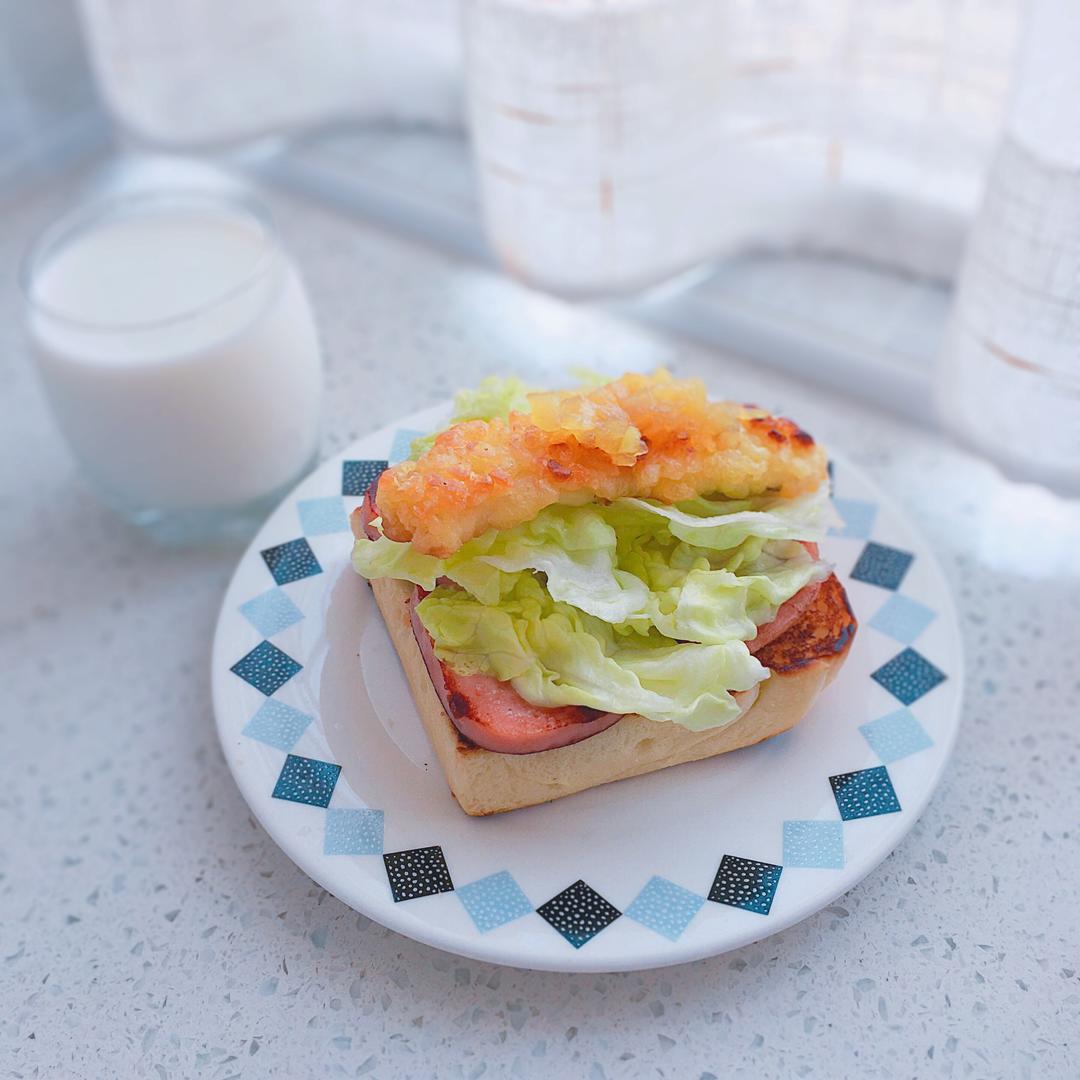 纯奶手撕吐司的做法 步骤1