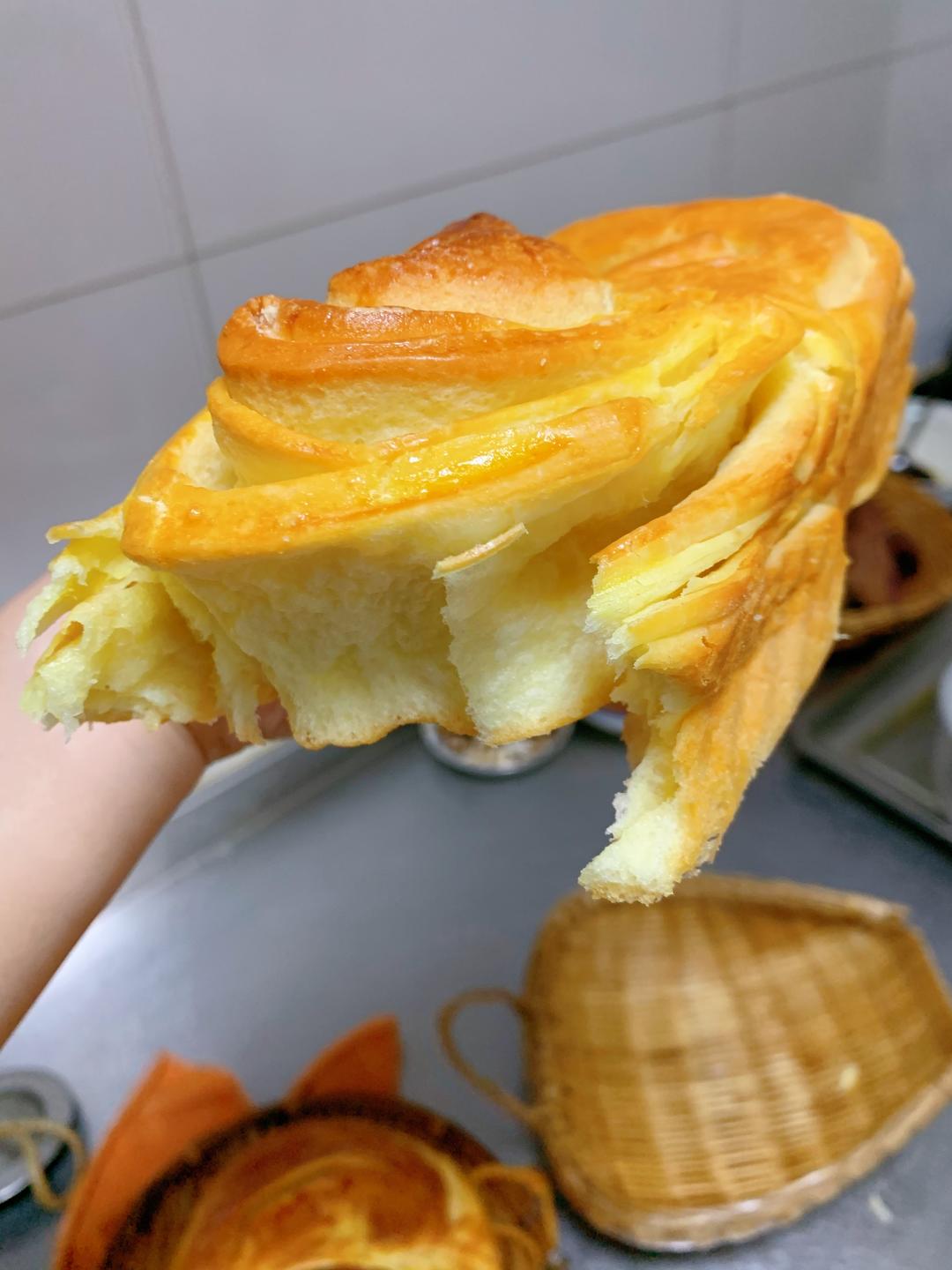 纯奶手撕吐司的做法 步骤1