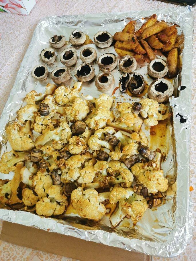 烤菜花（烤箱版）