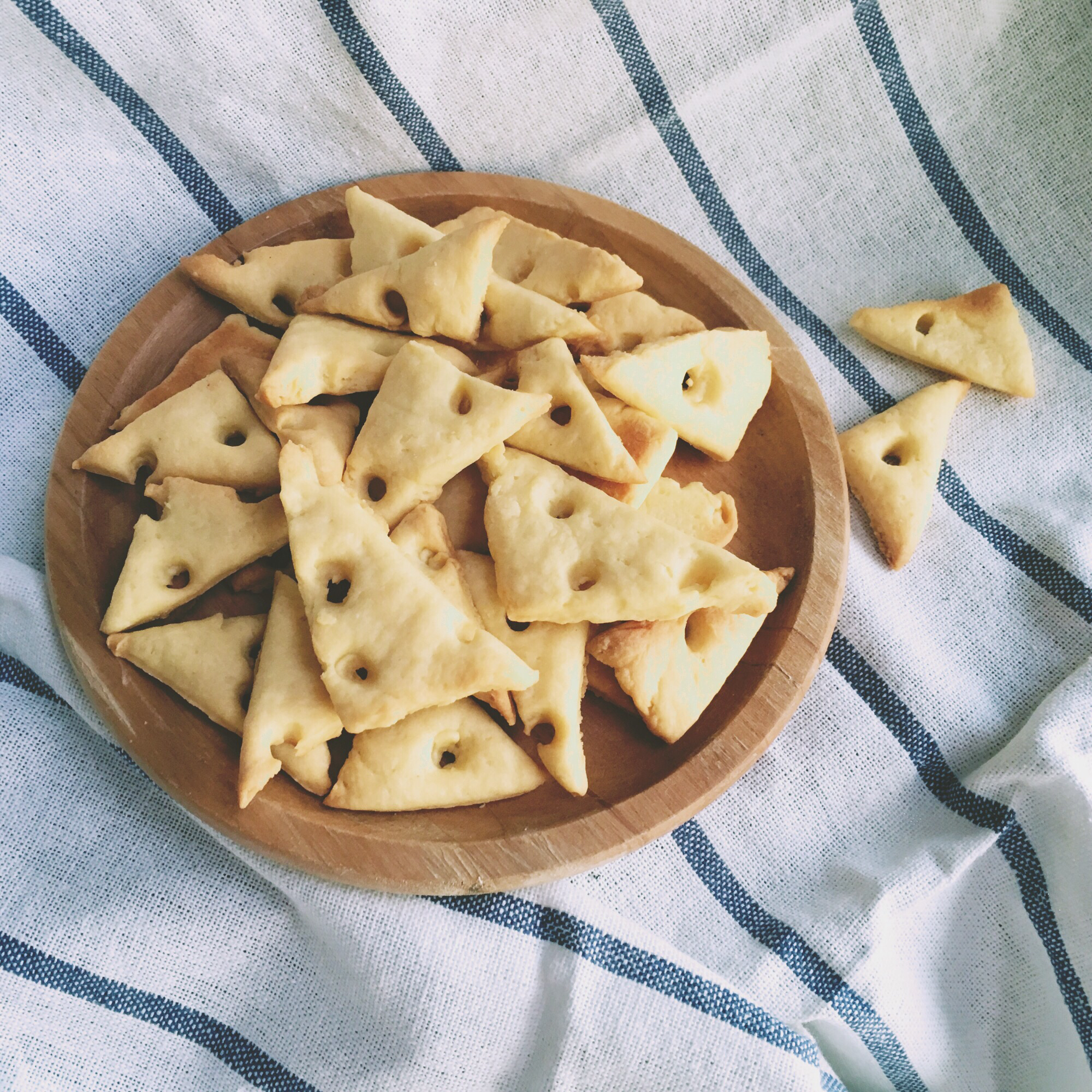 萌萌的奶酪饼干